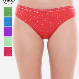 Bodycare Women Pack of 6 Assorted Bikini Briefs 1494-6PCS-image-64
