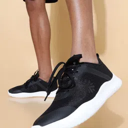 cultsportone Men Black Mesh Running Shoes-picture-9
