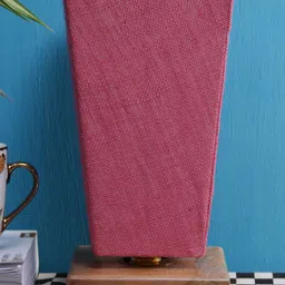 Devansh Pink Self Design Traditional Table Lamp with Shade-40