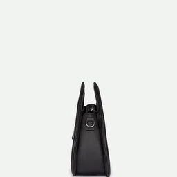 ZOUK Women Printed Qutub Stripes Structured Nadia Sling Bag image 2