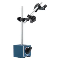Dasqua 73x50x55 Blue & Silver Magnetic Base with Fine Adjustment, 7122-0010-44