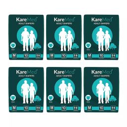 KareMed Pull Ups Unisex Adult Medium Diapers 30-45 inch, Pack of 6-image-18