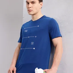 HRX by Hrithik Roshan Graphic Print Training T-shirt-picture-40