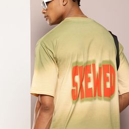 Kook N Keech Men Typography Printed Drop-Shoulder Sleeves Oversized T-shirt-image-75