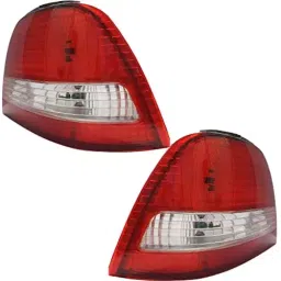 Auto Pearl Tail/Back light Assembly Left & Right Side Compatible For Honda City (1998-2003) Type-2, TL_City1998_2003_T2_Pair-43
