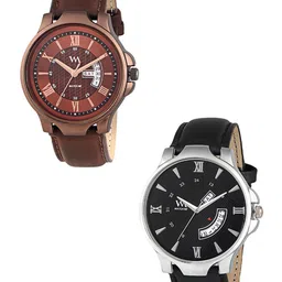 WM Men Set Of 2 Analogue Watches DDWM-045-39kjo-18