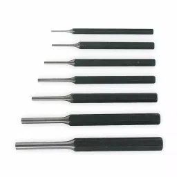 Westward Pin Punch Set Steel, 2AJA8 (7 Pcs)-15