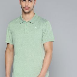 Alcis Men Polo Collar Anti Static Slim Fit Sports T-shirt-image-91