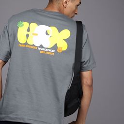 HRX by Hrithik Roshan Men Graphic Printed Bio Finish T-shirt-image-54