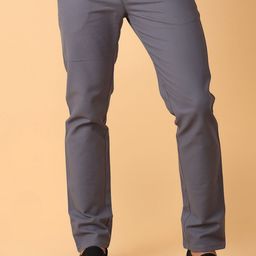 V-Mart Men Cotton Slim Fit Chinos Trousers-picture-34
