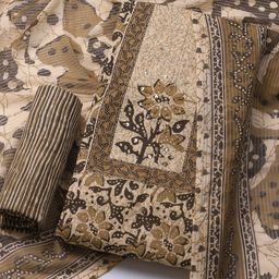 Meena Bazaar Floral Printed Sequinned Unstitched Dress Material-image-95