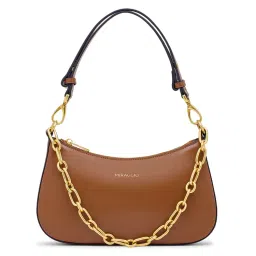 MIRAGGIO Madeline Shoulder Bag Brown-picture-27