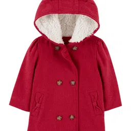 Carter's Hooded Coat - Red-picture-7