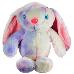 Ultra Rainbow Long Ears Bunny Rabbit Stuffed Soft Plush Kids Animal Toy 10 Inch Multicolor-28