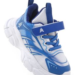 Pine Kids Sneaker with Lace up & Velcro Closure - Blue-image-58