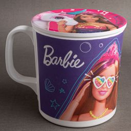 Superware Melamine  Kids Milk Mug  3.5 Inches -Barbie Fun in the Sun-16