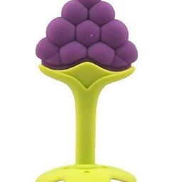 Numum Silicone Grapes Shape Teether - Multicolour (Color and design may vary)-10