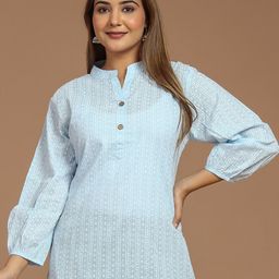 Cotton Curio Ethnic Motifs Printed Pure Cotton Kurti-picture-38