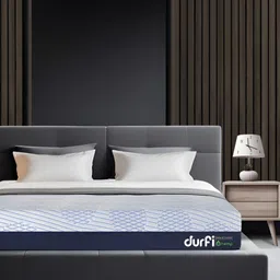 Durfi Grey Quilted Orthopedic Single SizeMattress-image-94