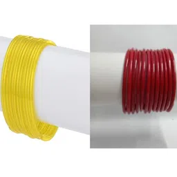 1ST TIME Set Of 24 Yellow Alloy Bangles-picture-25