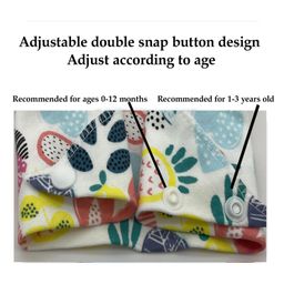 SYGA Triangular Cotton Bibs Adjustable Closure for Infant Toddler Floral Print Pack Of 2 - Multicolor image 4