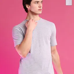 Moda Rapido Men Pack of 2 Solid Round Neck Cotton T-shirts-image-38