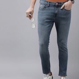 U.S. Polo Assn. Denim Co. Men Mid Rise Henry Slim Fit Light Fade Stretchable Jeans-image-46