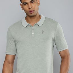 Skechers Solid Comfort Fit Polo Collar Casual T-shirt-image-33
