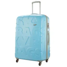 Skybags Ramp Nxt Blue Textured Hard Medium Trolley Bag - 49 cm-image-35