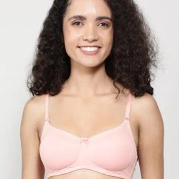 Jockey Baby Pink Cotton T-Shirt Bra-picture-18