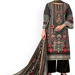 DRAVINAM Trends Printed Viscose Rayon Unstitched Dress Material-image-66