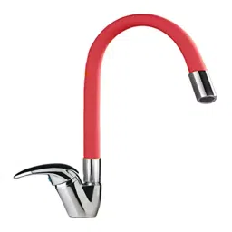 Aquieen Luxury Basin Tap Brass & Copper Chrome Finish Red, AQN 889-20