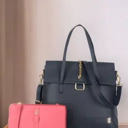 Baggit Structured Handheld Bag with Wallet-38