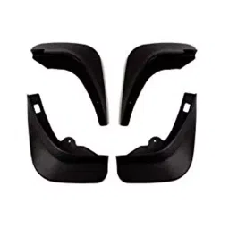 Auto Pearl Car Mud Flap/Guard Black for ‎Bottom Compatible With Ford Compatible Withd Figo Aspire 2015-2020 (Set of 4)-14