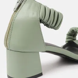 Van Heusen Open Toe Block Heels image 2