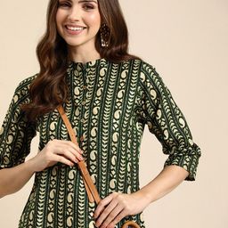 Anouk Paisley Printed Kurta-picture-51