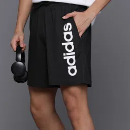ADIDAS Men Brand Logo Printed SJ Sports Shorts-image-36