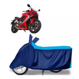 Auto Pearl Two Wheeler Cover for Honda CBR 650F - Cyan, Blue-image-83