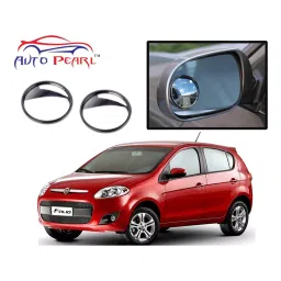 Auto Pearl Manual Exterior Rear View Mirror for Fiat Palio (Pack of 2 Pcs)-42