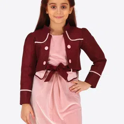 CUTECUMBER Applique Velvet Sheath Dress-picture-5