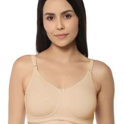 Amante Beige Cotton Maternity Bra-picture-35