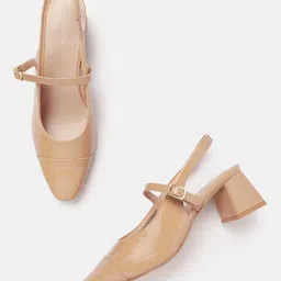 Van Heusen Block Heeled Mary Janes-39