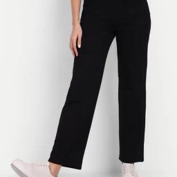 Broadstar Black High Rise Trousers-image-111