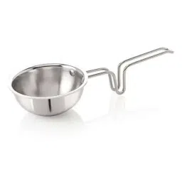 The Indus Valley Silver Stainless Steel 12.7 cm Tadka Pan (0.3 L)-picture-14