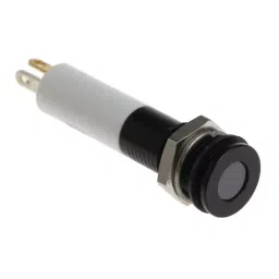 RS PRO Panel Mount Indicator 24V DC, Mounting Hole Size 8 mm, Termination Type Solder Tab, IP Rating IP67, Model No 7001782-25