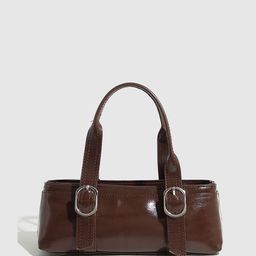 CORSICA PU Structured Shoulder Bag-18