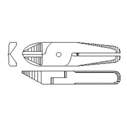 Vessel Standard Blade Special Alloy Steel 105 mm Overall Length 135 g, N12AS-picture-43