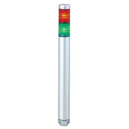 Patlite MP Series Coloured Signal Tower 2 Lights 24 V AC/dc Direct Mount, MP-202-RG-picture-37