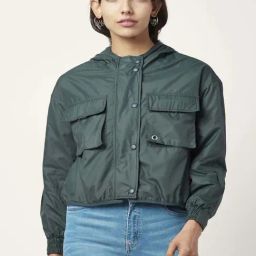 People by Pantaloons Green Comfort Fit Jacket-picture-45