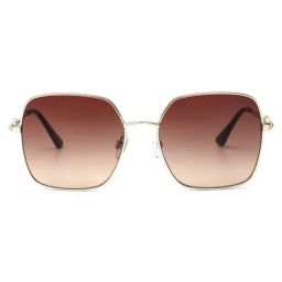 bebe Brown Square Sunglasses for Women-image-26